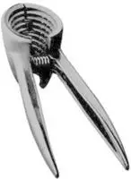 Fackelmann Nussknacker 48221, Knax, Nusszange, Aluminium, schwarz