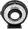 Metabones Canon EF Objektiv auf BMPCC T Speed Booster 0.58x