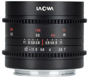 LAOWA 9mm T2.9 Zero-D Cine Canon RF schwarz