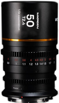LAOWA Nanomorph 1.5x S35 Prime 50mm T2.4 Sony E Amber