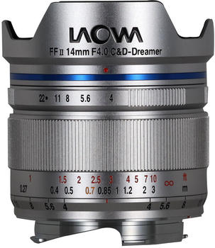 LAOWA 14mm f4 FF RL Zero-D Leica M silber