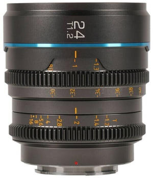 Sirui Nightwalker 24mm T1.2 S35 Cine Canon RF grau