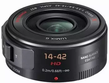 Panasonic Lumix G X Vario PZ 14-42mm f3.5-5.6 Aspherical Power OIS (schwarz)