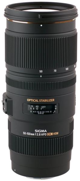 Sigma 50 - 150 mmF 2,8 EX/DC/OS/HSM/CA für Canon