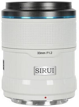 Sirui Sniper AF 33mm f1.2 Fuji X weiß