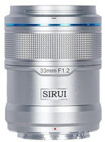 Sirui 33 mm 1:1,2 Sniper AF Fuji X-Mount Silber Metall