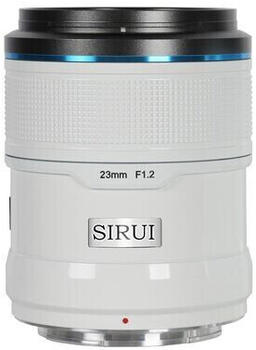 Sirui Sniper AF 23mm f1.2 Fuji X weiß