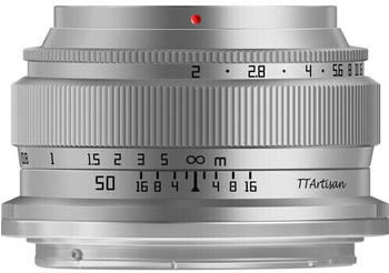 TTArtisan 50mm f2 Nikon Z silber