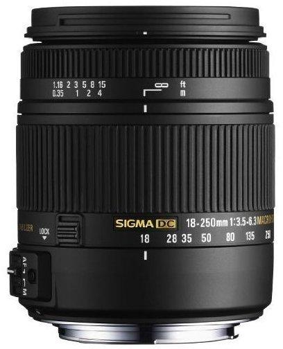 Sigma 18 - 250 mmF 3,5 - 6,3 DC/MACRO/OS/HSM für Nikon F