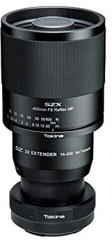Tokina SZX 400mm f8 Reflex MF Nikon Z + 2x Extender