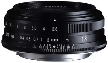 Voigtl&auml;nder Color-Skopar 18mm f2.8 ASPH Fuji X schwarz