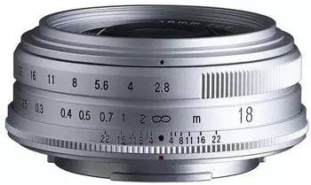 Voigtl&auml;nder Color-Skopar 18mm f2.8 ASPH Fuji X silber