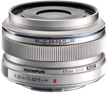 Olympus M.Zuiko Digital 17mm f1.8 (silber)