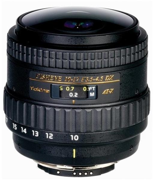 Tokina AF 10-17mm f3.5-4.5 AT-X DX NH Fish-Eye [Canon]