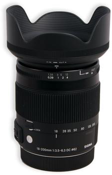 Sigma 18-200 mmF 3,5-6,3 DC Macro OS Hsm f&uuml;r Nikon F