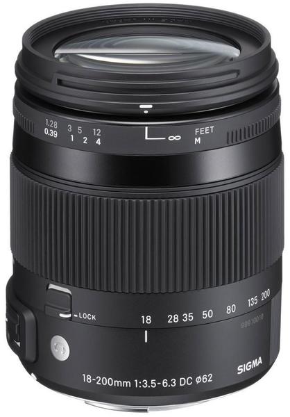 Sigma 18-200 mm F 3,5-6,3 DC Macro OS Hsm für Canon
