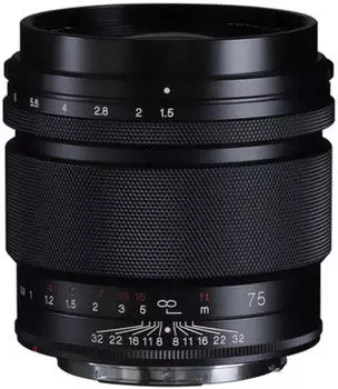 Voigtl&auml;nder Nokton 75mm f1.5 asph. Canon RF