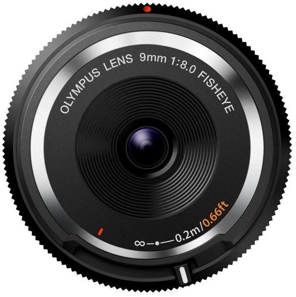 Olympus Body Cap Lens 9mm f8 (schwarz)