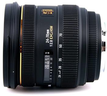 Sigma 24-70 mm F2,8 EX DG HSM