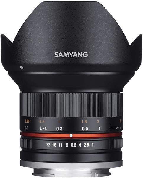 Samyang 12mm f.2 NCS CS [Sony E] schwarz