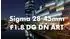 Sigma 28-45mm f1.8 DG DN Art L-Mount