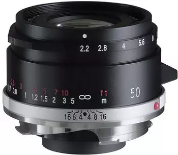 Voigtl&auml;nder Color-Skopar 50mm f2.2 VM Leica M schwarz