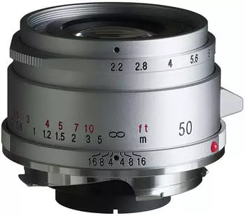 Voigtl&auml;nder Color-Skopar 50mm f2.2 VM Leica M silber