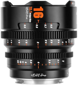 7artisans Hope 16mm T2.1 Canon RF schwarz