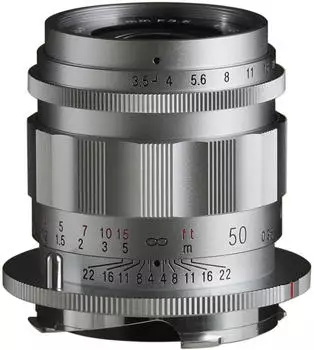 Voigtländer 50mm f3.5 Apo-Lanthar VM Typ II silber