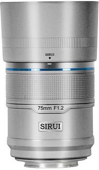 Sirui Sniper 75mm f1.2 Sony E Silver