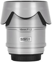 Sirui 16 mm 1:1,2 Sniper AF Sony E-Mount Silber Metall