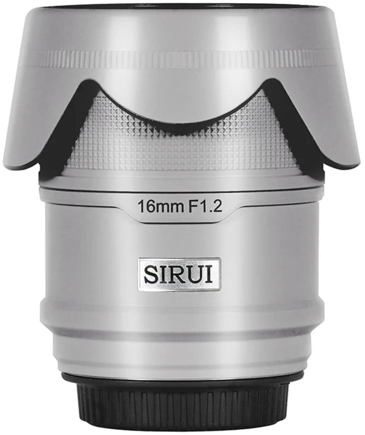 Sirui Sniper 16mm f1.2 Sony E Silver · Bewertung: 4/5 · ab 246,75€