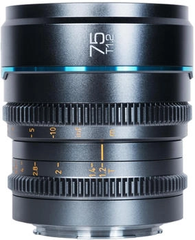 Sirui 75mm T1.2 S35 Cine Gun Metal Grey Fuji X