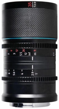 Sirui Saturn 35mm T2.9 1.6X Carbon Nikon Z Blue Flare
