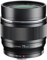 OM SYSTEM M.Zuiko Digital 75mm f/1,8 ED Micro Four Thirds schwarz