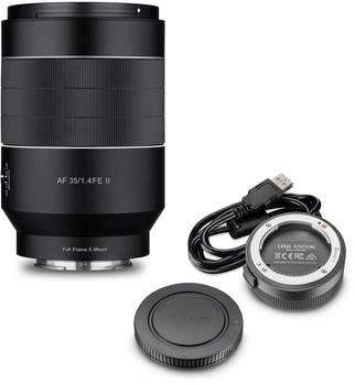 Samyang AF 35mm f1.4 MK2 Sony E + Samyang Lens Station