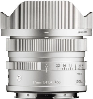 Sigma 17mm F4 DG DN Contemporary L-Mount silber