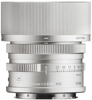 SIGMA Objectif 45mm f/2.8 DG Contemporary Silver kompatibel mit Monture L