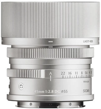 Sigma 45mm F2.8 DG DN Contemporary L-Mount silber