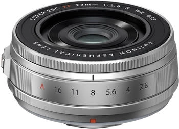 Fujifilm XF 23mm f2.8 R WR silber