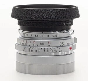 Voigtl&auml;nder 35mm f2.5 Color Skopar Pancake II VM (Leica M) silber Limited Edition