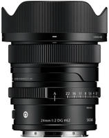 SIGMA Objectif 24mm f/2 DG Noir Contemporary kompatibel mit Sony E