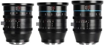 Sirui Jupiter 3er-Set 24mm/35mm/50mm T2 Makro Cine Vollformat-Objektiv EF-Mount (780419)
