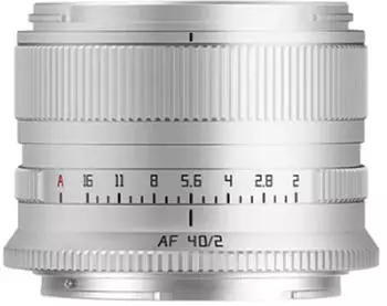 TTArtisan AF 40mm f2 Nikon Z silber