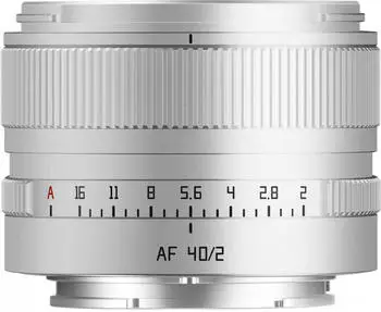 TTArtisan AF 40mm f2 Sony E silber