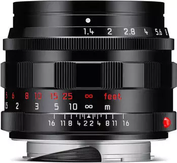 Leica Camera Summilux-M 50mm f1.4 Asph. Schwarz gl&auml;nzend (11713)