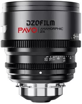 DZOFilm Pavo 2x Anamorphic 28mm T2.1 PL/EF Gold Metric