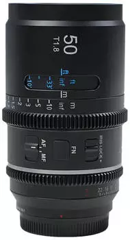 Sirui Astra 50mm T1.8 1.33x Sony E Blue Flare