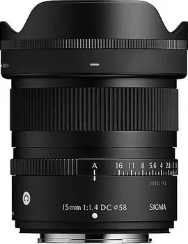 Sigma 15mm f1.4 DC Contemporary Fuji X