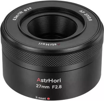 AstrHori AF 27mm f2.8 Fuji X schwarz